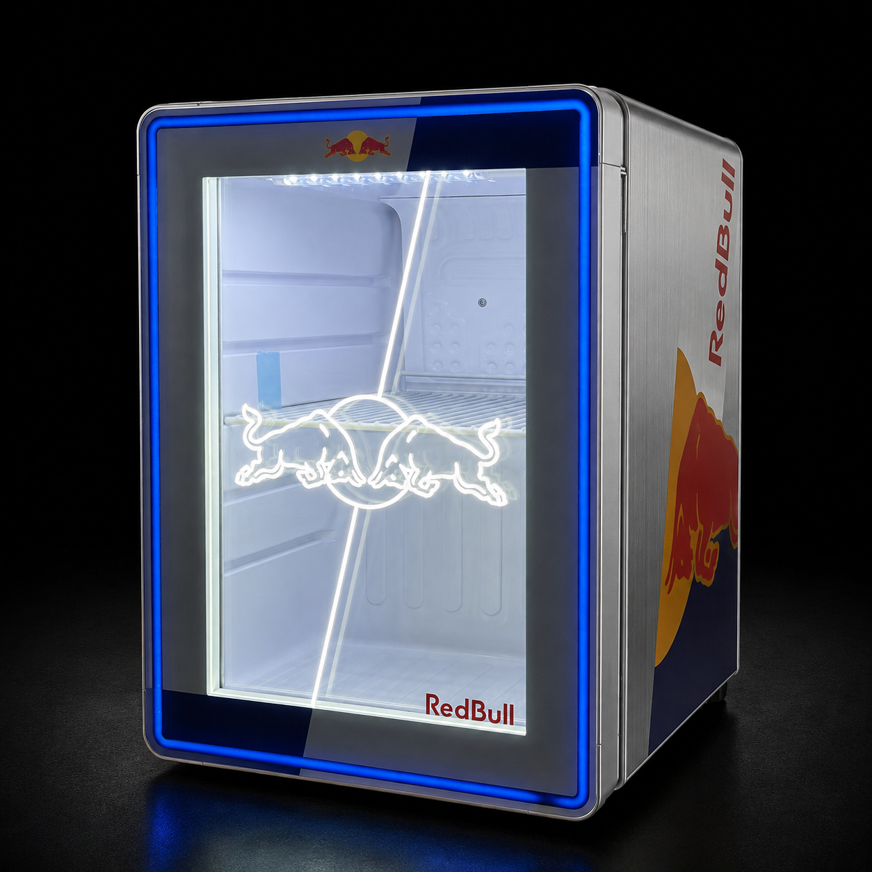 My Cooler Fridge grey/blue/red by Red Bull